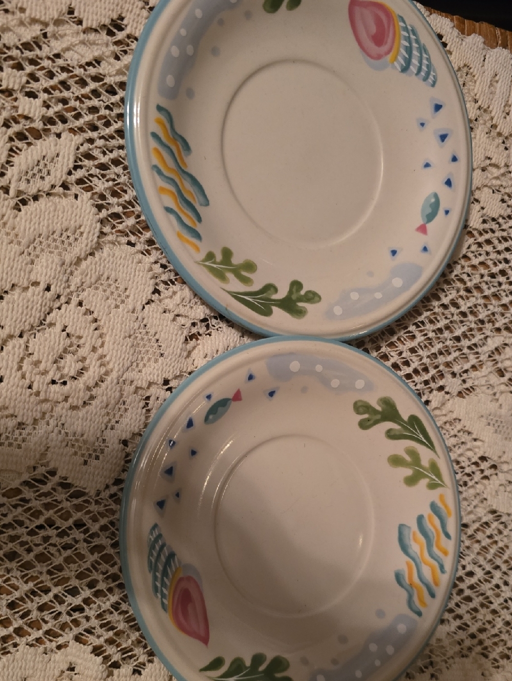 Studio Nova-Barrier Reef Saucers-Set Of 2